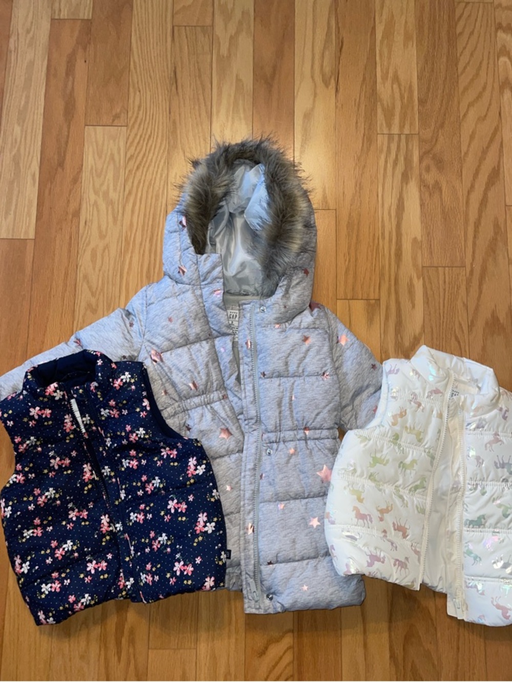 Baby GAP Cold Weather Collection - Puffer Jacket and Vests